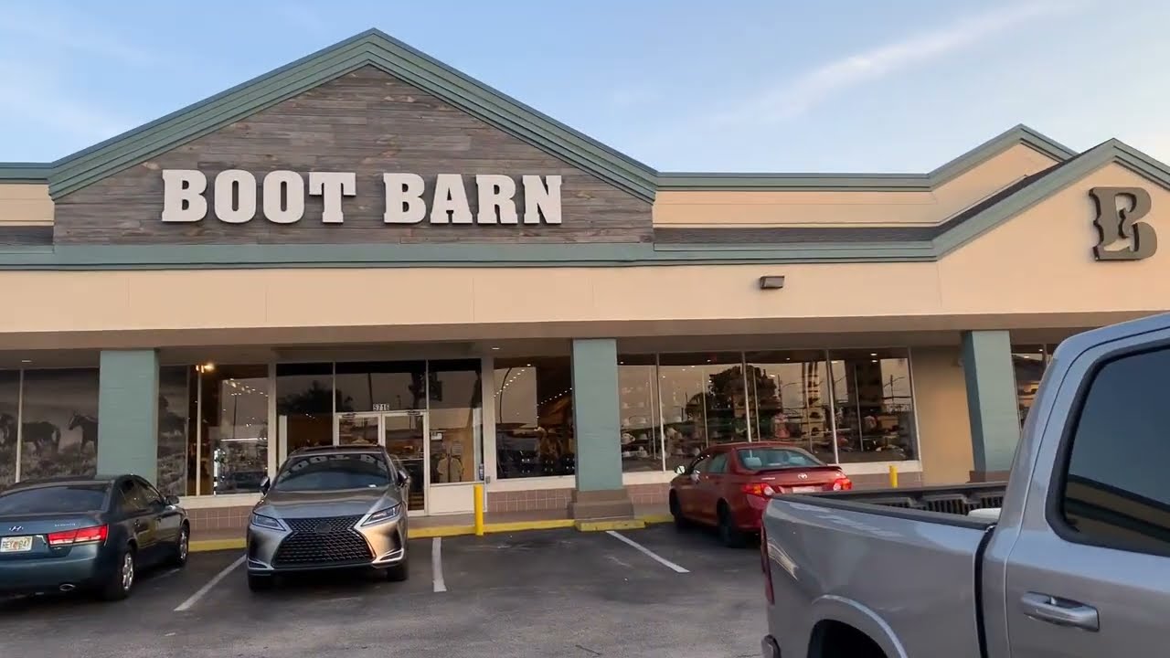 Boot Barn store after the earnings