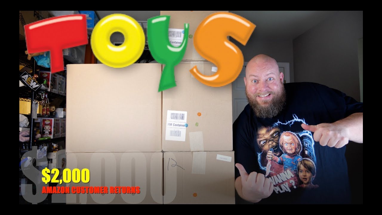 I bought a $2,000 Amazon Customer Returns TOYS Pallet + 5 HUGE Mystery Boxes