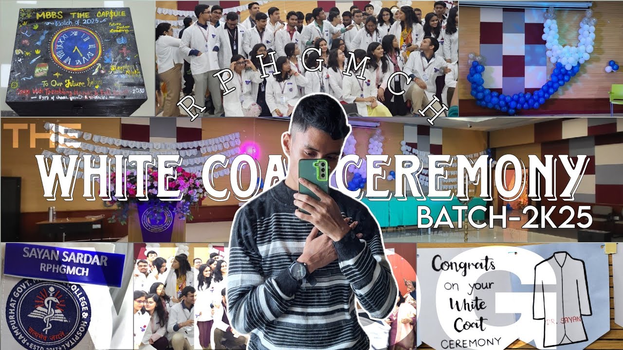 White Coat Ceremony vlog(RPHGMCH) | Sayan-tific medico | VLOG-4