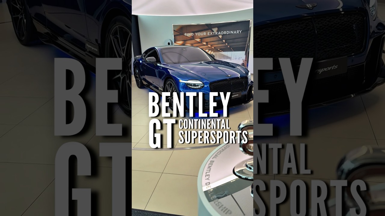 Bez prądu, bez wtyczek, z normalną wagą i sprawnym V8! #Bentley #Continental #GT #Supersports #RCOP