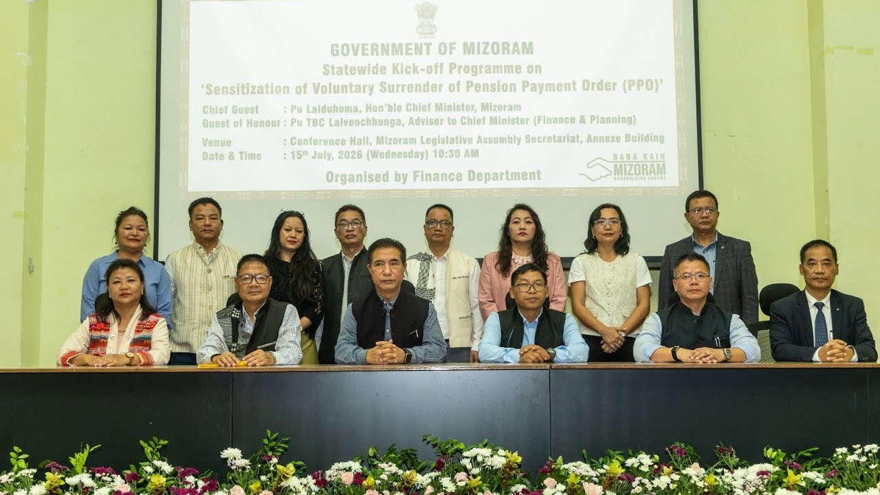 CM Thusawi @ Voluntary Surrender of Pension Payment Order, Assembly Conf Hall (15.7.26)