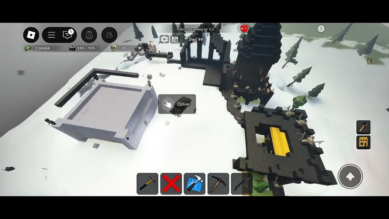 Reaching Wave 100 Hard Mode In Roblox Colony Survival