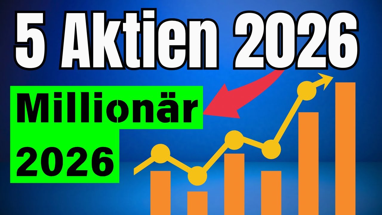 5 Aktien für 2026🏆 Aktien die niemand auf dem Radar hat! Millionär werden im Jahr 2026!💸