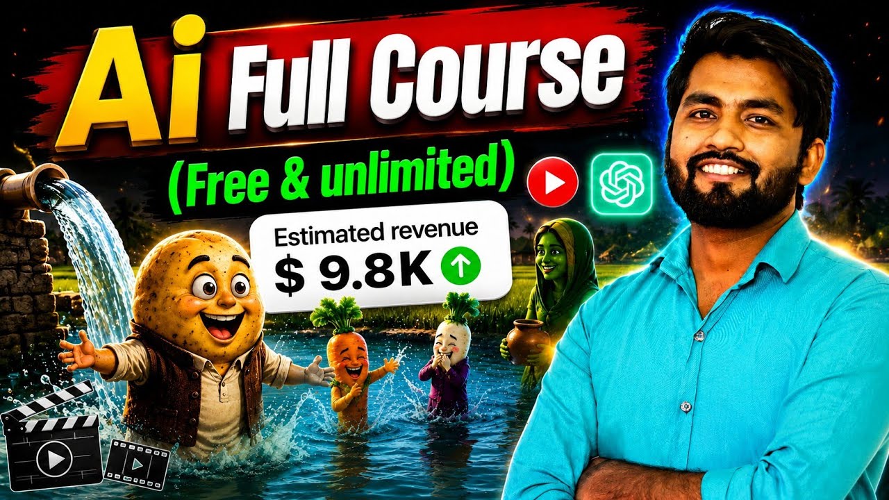 (Ai Full Course) Ai video kaise banaye | ai se video kaise banaye | ai video kaise banaen | ai long 