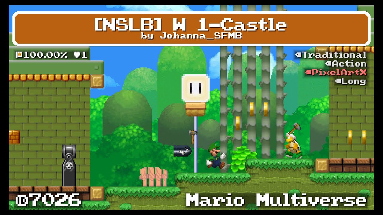 Mario Multiverse | [NSLB] W 1-Castle (by me)