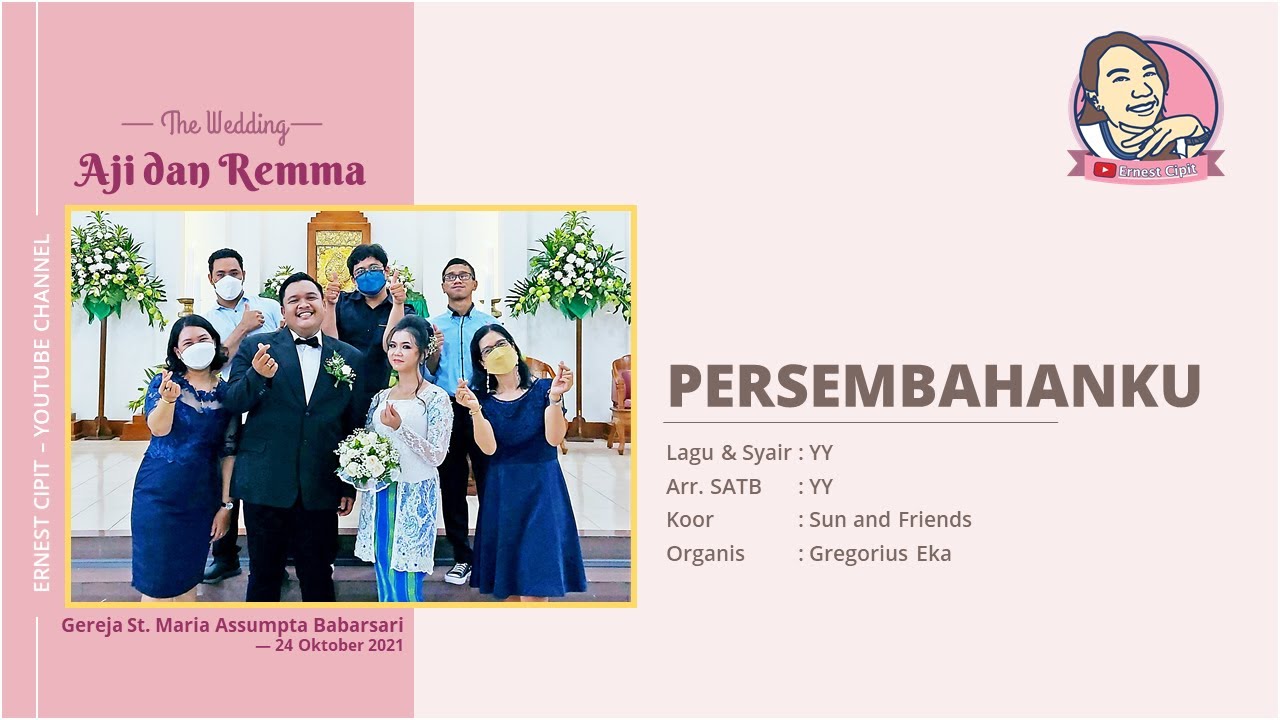 Lagu Persembahan Pernikahan | Aji dan Remma | Persembahanku 24/10/2021