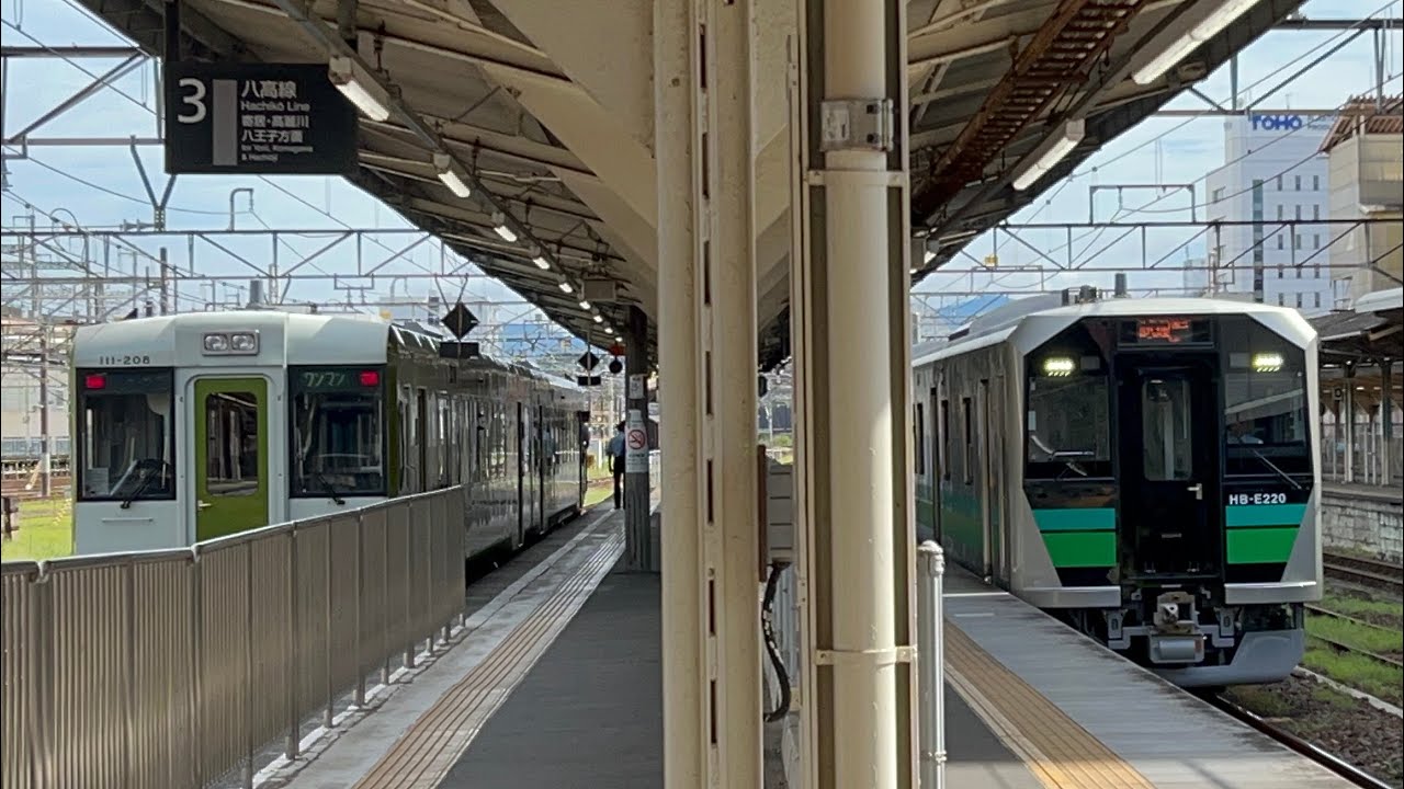 新しい八高線HB-E220系見てきました！