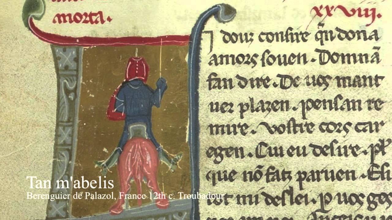 Berenguier de Palazol (1160&ndash;1209): Tan m'abelis