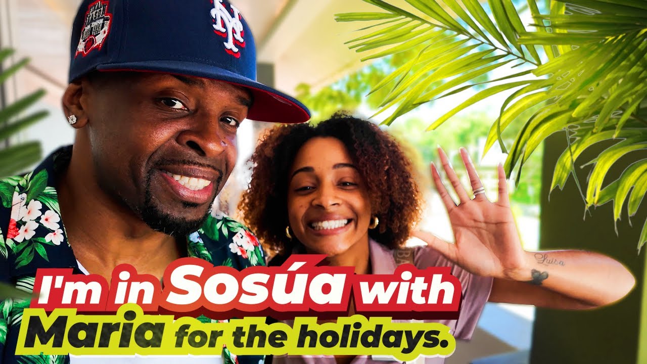 I am in Sosúa with Maria for the holidays. 