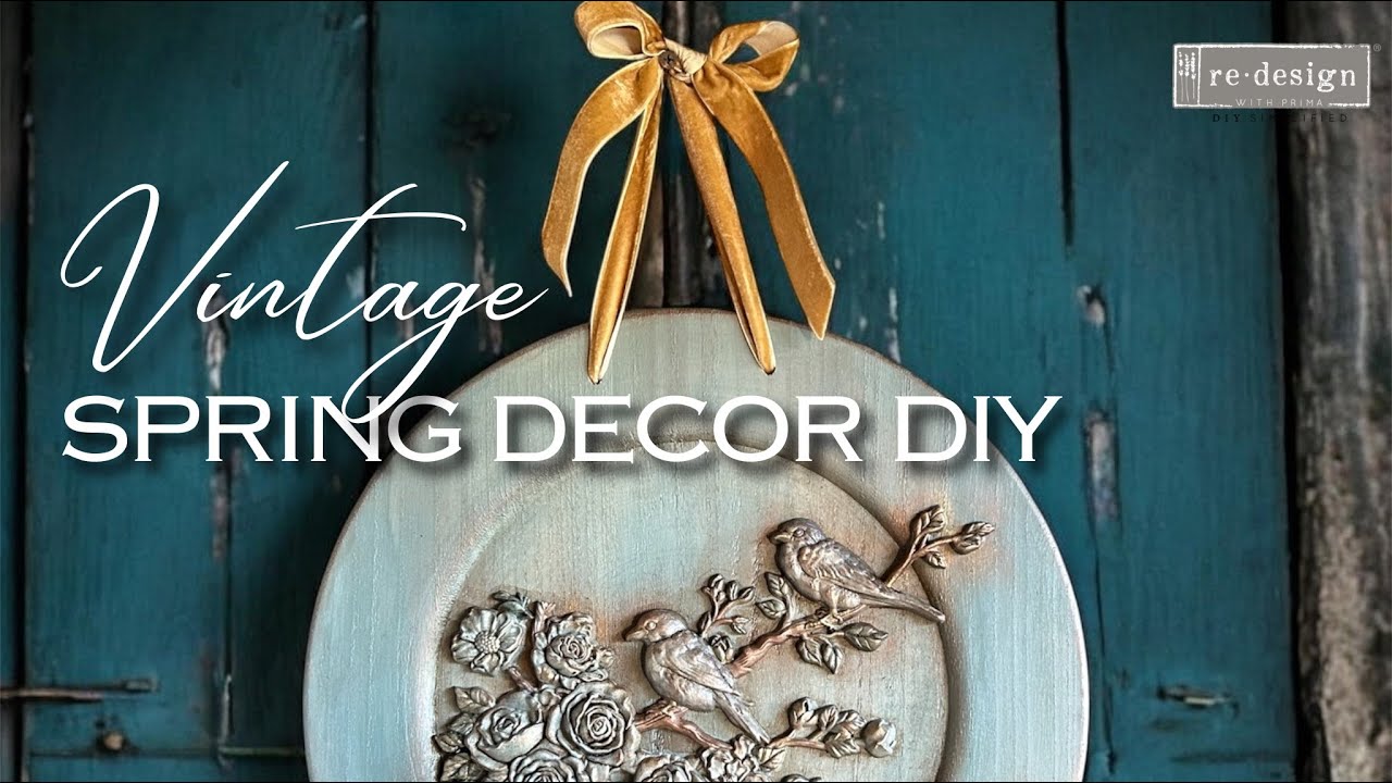 Романтический весенний декор стен от Cari с использованием декоративных полимерных составов, паст...