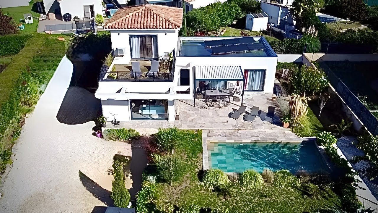 Magnifique villa récente de 130 m² sur 1200 m² avec piscine sur POURRIERES