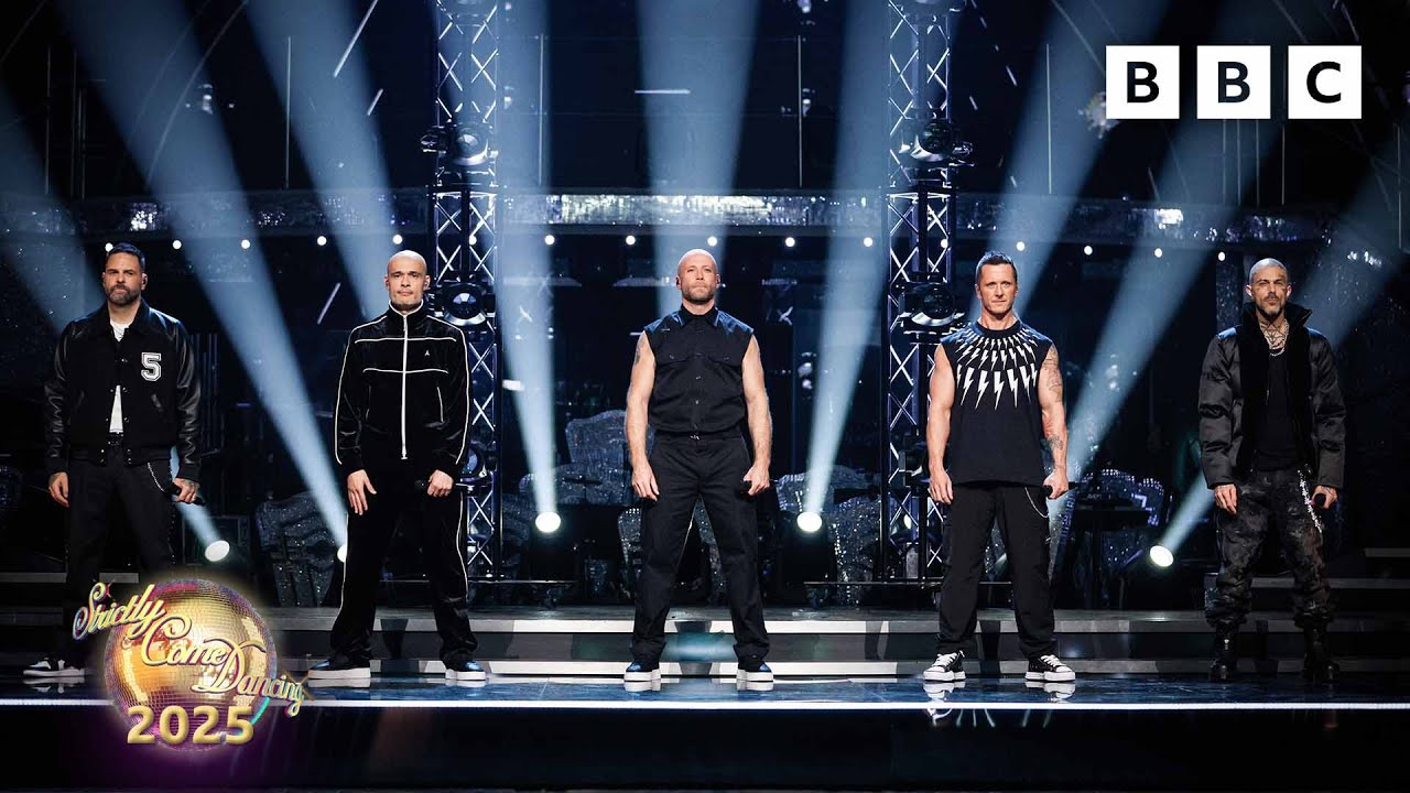 The Ballroom is alive with the sound of FIVE! ✨ BBC Strictly 2025