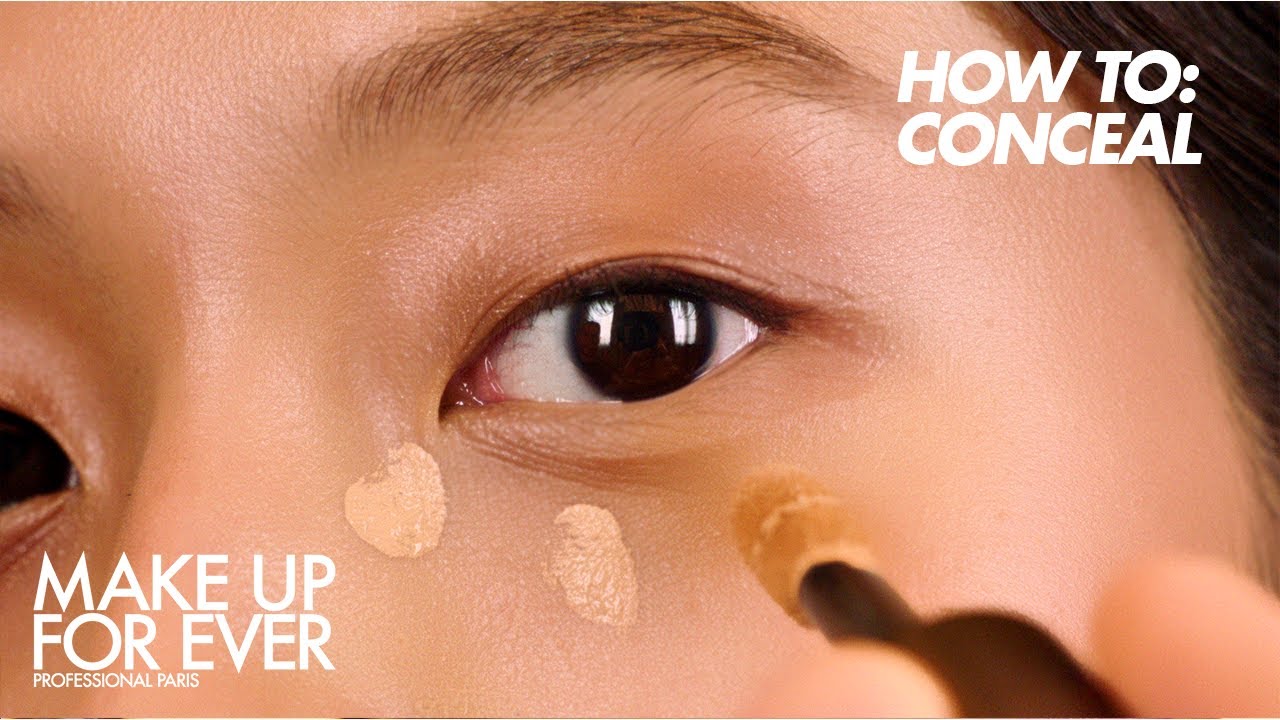 HOW TO: Conceal with MATTE VELVET SKIN CONCEALER | MAKE UP FOR EVER