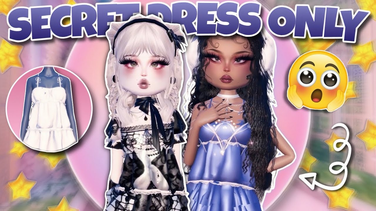 Using The *NEW SECRET* Dress In Dress To Impress For EVERY Round NO MATTER The Theme!! (ROBLOX)