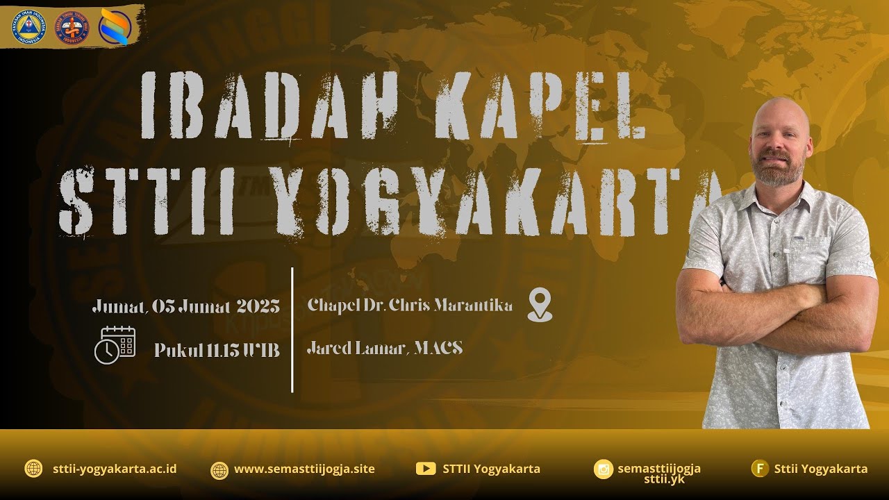 Ibadah Penutupan Semester Ganjil Jumat, 05 Desember 2025 - Jared Lamar, MACS