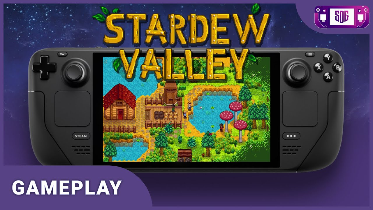 Игровой процесс Stardew Valley &mdash; Steam Deck Steam OS