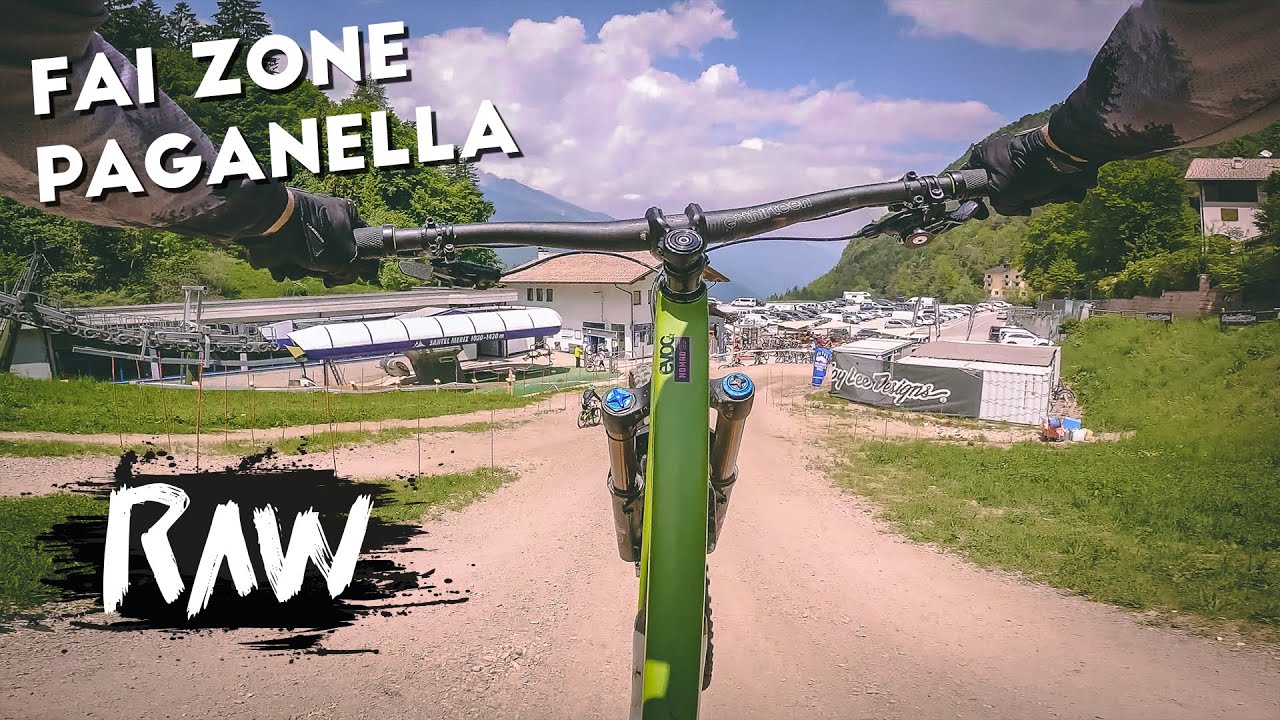 PAGANELLA BIKEPARK | All TRACKS | FAI ZONE | POV | dolomiti bike trails RAW
