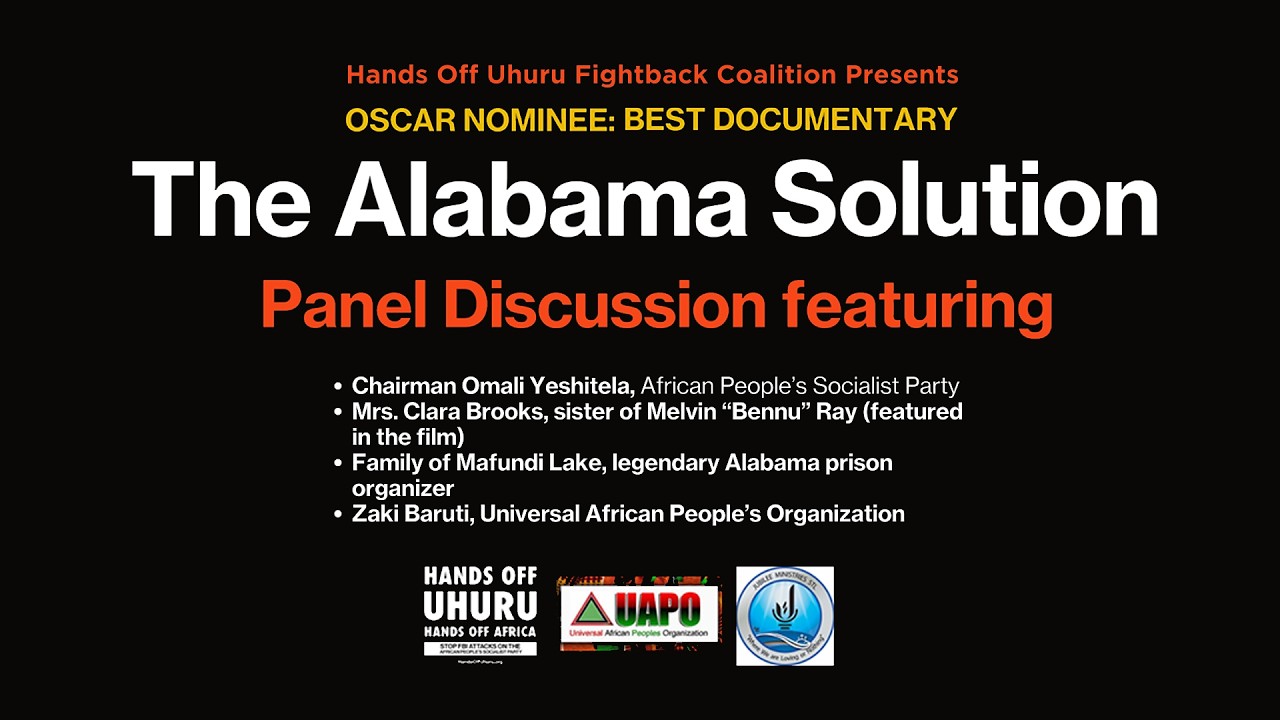 Panel discussion on the film The Alabama Solution