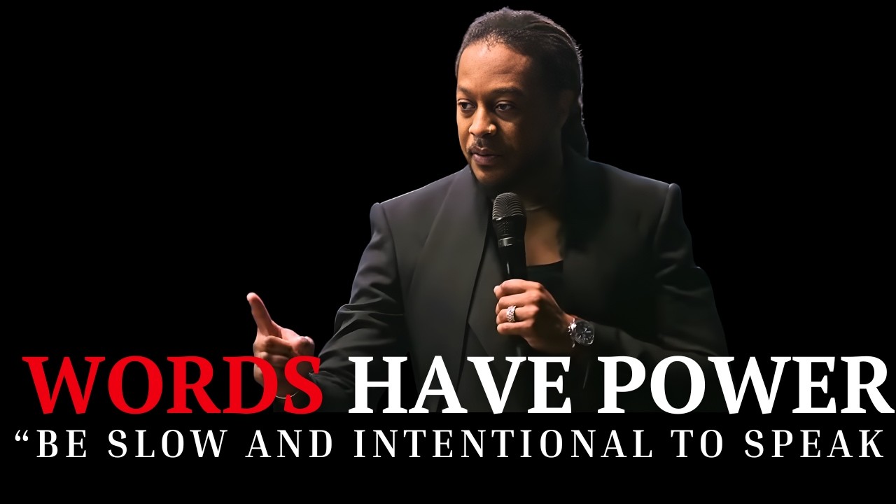 START being INTENTIONAL and SLOW to SPEAK , it's extremely POWERFUL - Prophet Lovy Elias