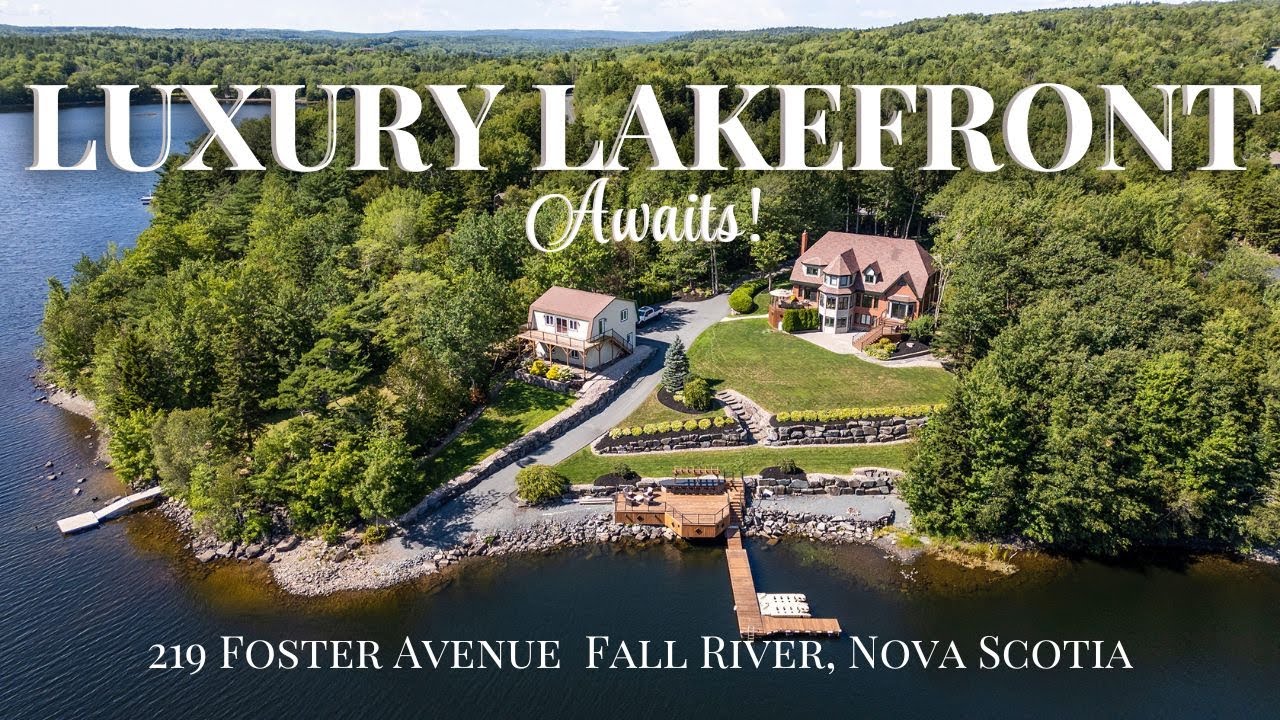 Lakefront Luxury Awaits: Your Dream Home on Third Lake in Fall River Nova Scotia 🤩🏡🌊