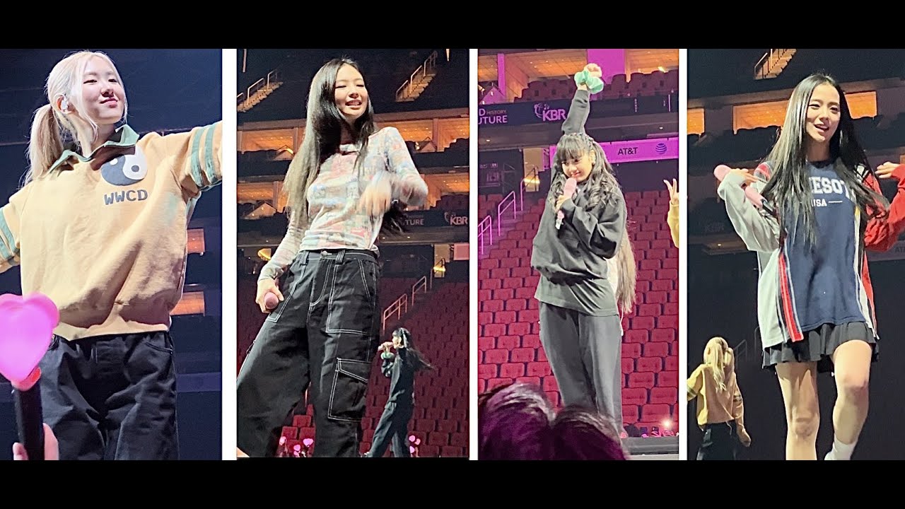 BLACKPINK - Typa Girl + Pretty Savage - Soundcheck -10.29.22 @Houston Born Pink Tour