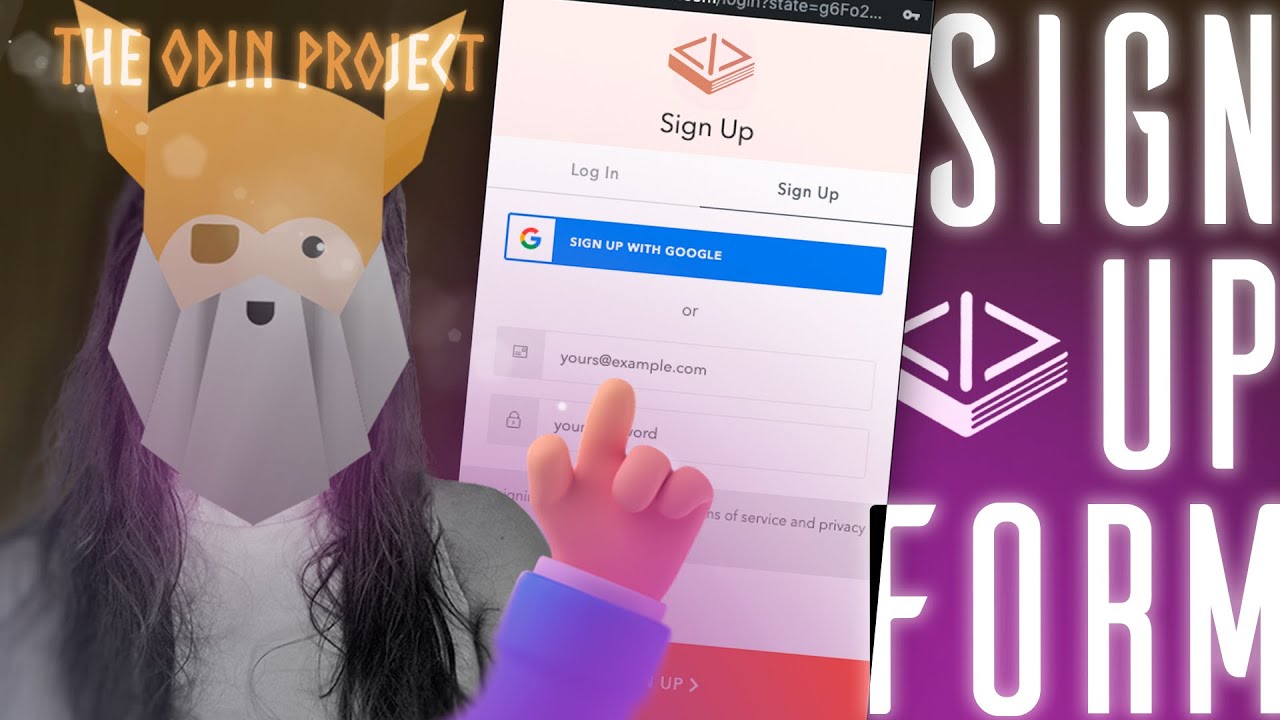 THE ODIN PROJECT: SIGN UP FORM | SOLUTION