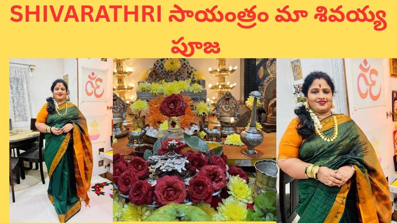 శివరాత్రి evening puja కన్నుల పండుగ గా జరిగింది ||by Marvellous mom’s ||