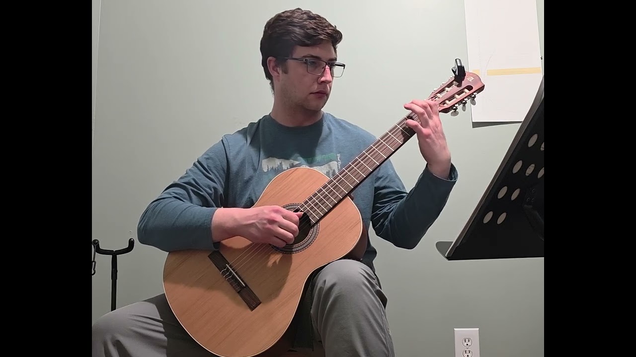 Lesson 61 Julio Sagreras 1879-1942 Covered By The Beginner Classical Guitarist 