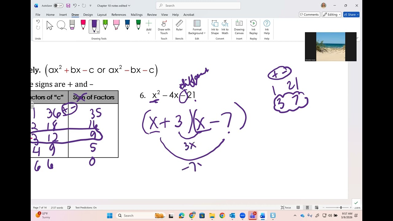 A1 10.6 part 1 (look for short 10.6 part 2)