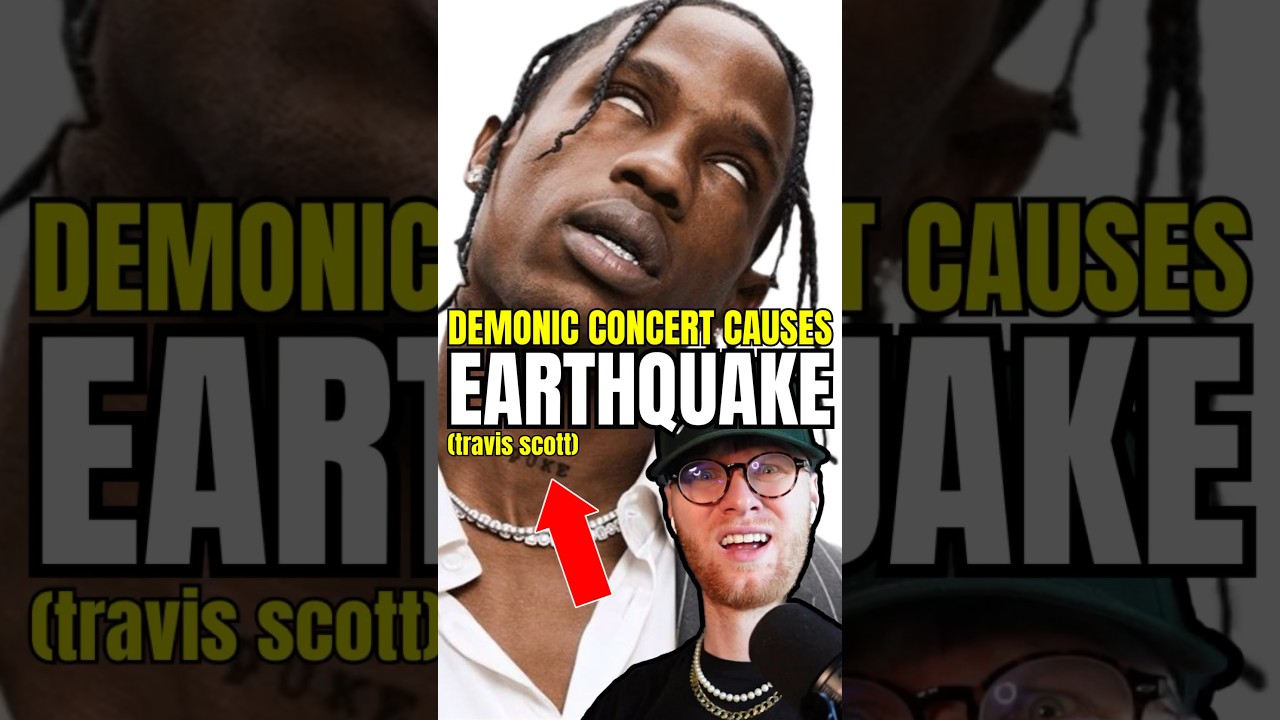 Travis Scott is Clearly Demonic😱🤯‼️ #christian #demon #travisscott #shorts