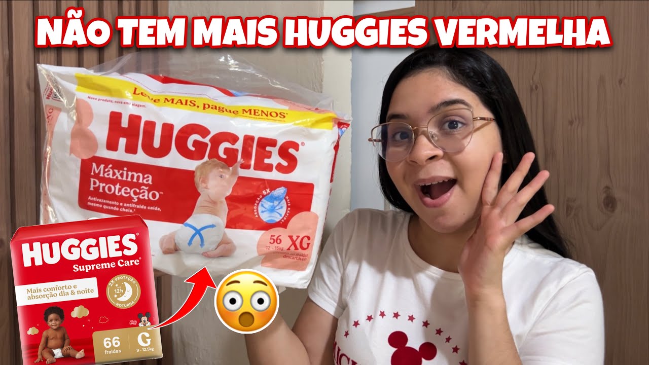 NOVA HUGGIES MÁXIMA PROTEÇÃO QUE VEIO PARA SUBSTITUIR A SUPREME CARE - TESTEI TUDO!!