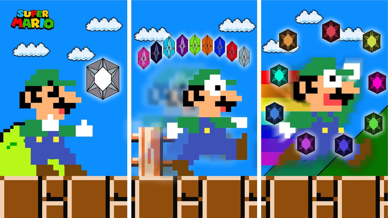 Evolution of Luigi but Prismatic Evolutions make Luigi stronger in smb!