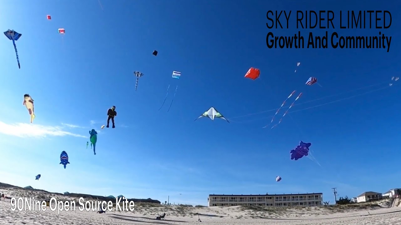 Growth And Community: Flying The 90Nine Open Source Kite 4K Reissue | Sky Rider Limited