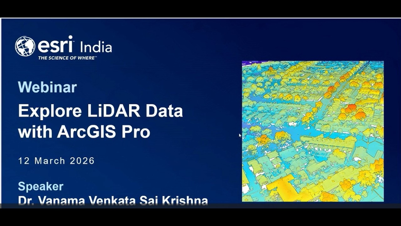 Explore LiDAR Data with ArcGIS Pro