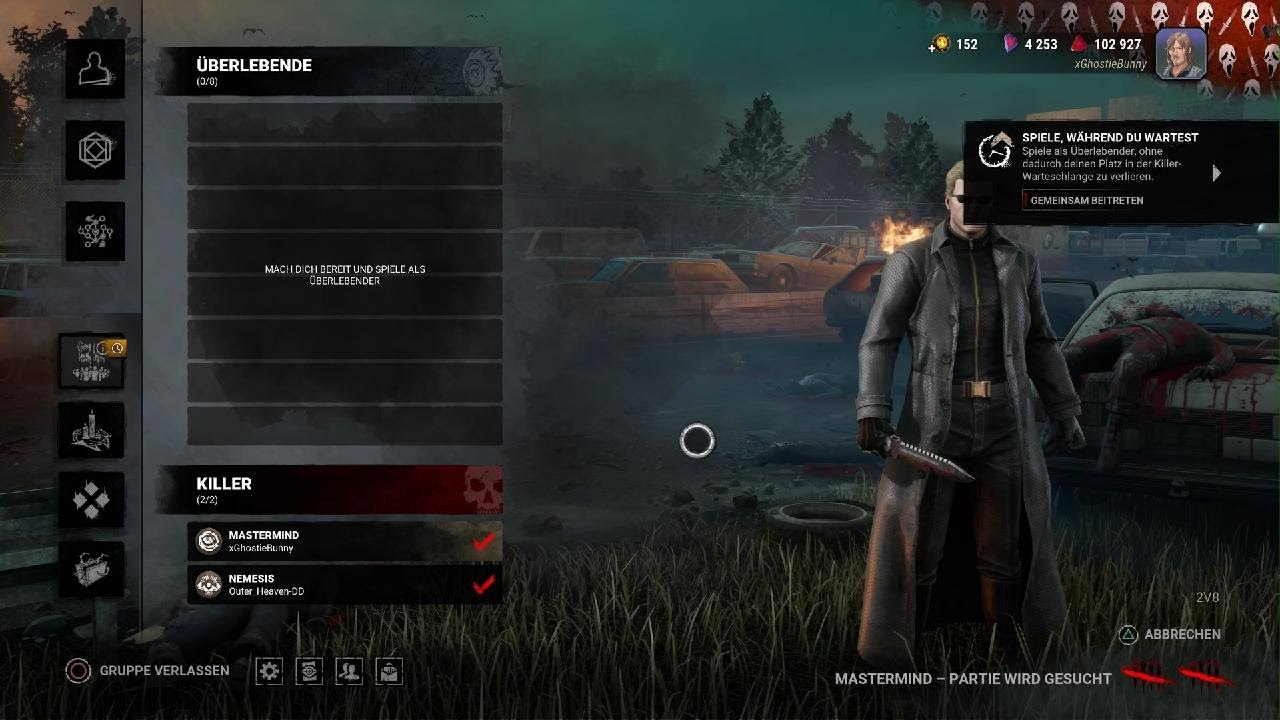 Dead by Daylight 2v8 Nemesis & Wesker