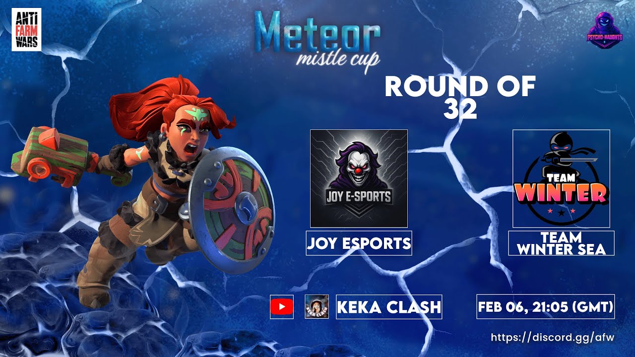 🔴JOY ESPORTS 🆚 TEAM WINTER SEA - METEOR MISTLE CUP  - CLASH OF CLAS  🚀