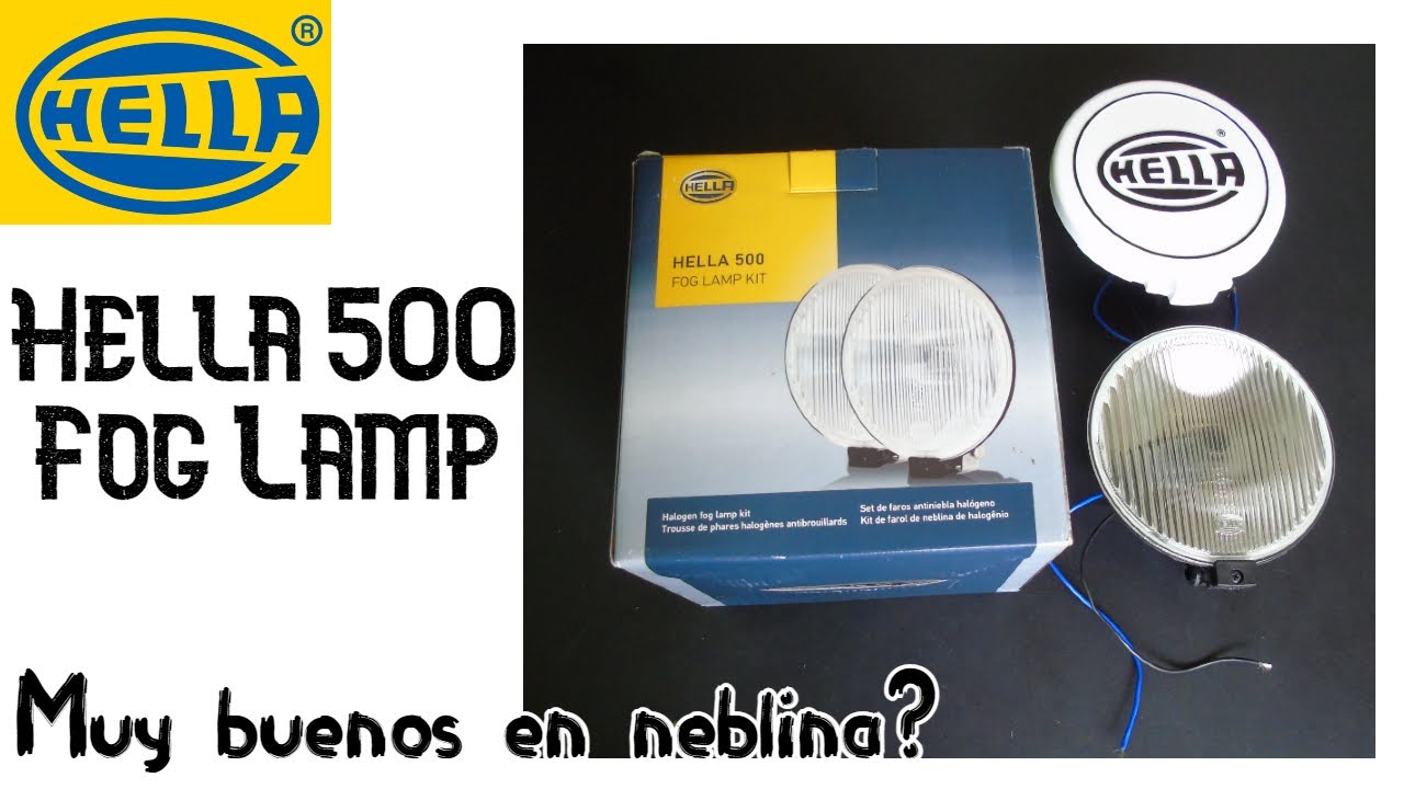 Unboxing Hella 500 Fog Lamp 55W, todo listo para instalar?(Aceite y Alcohol)