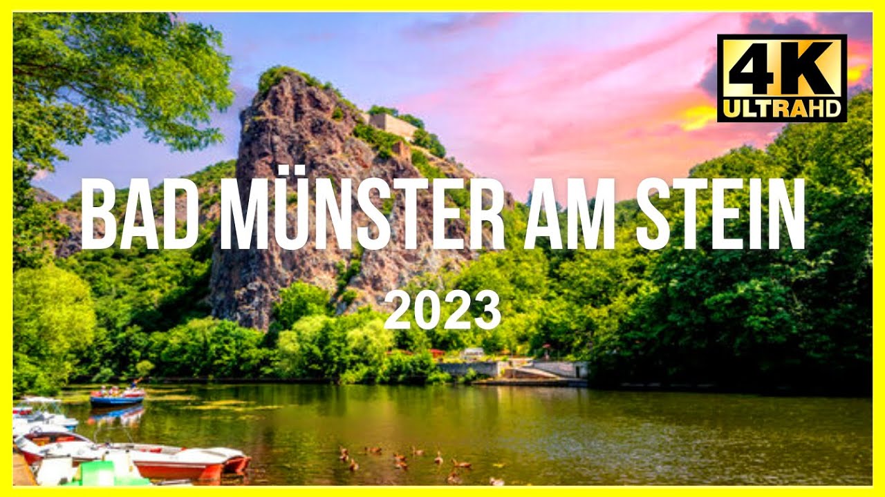 Bad Münster a. Stein, Kurpark, Salinen, höchste Steilwand🇩🇪 Deutschland, deine schönsten Plätze