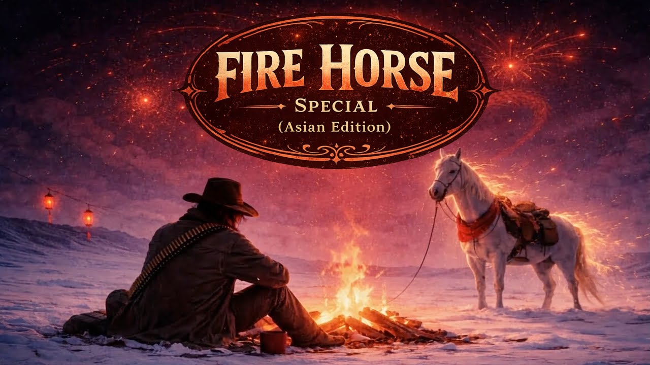 Fire Horse Meditation 🎠 Asian Western Chill