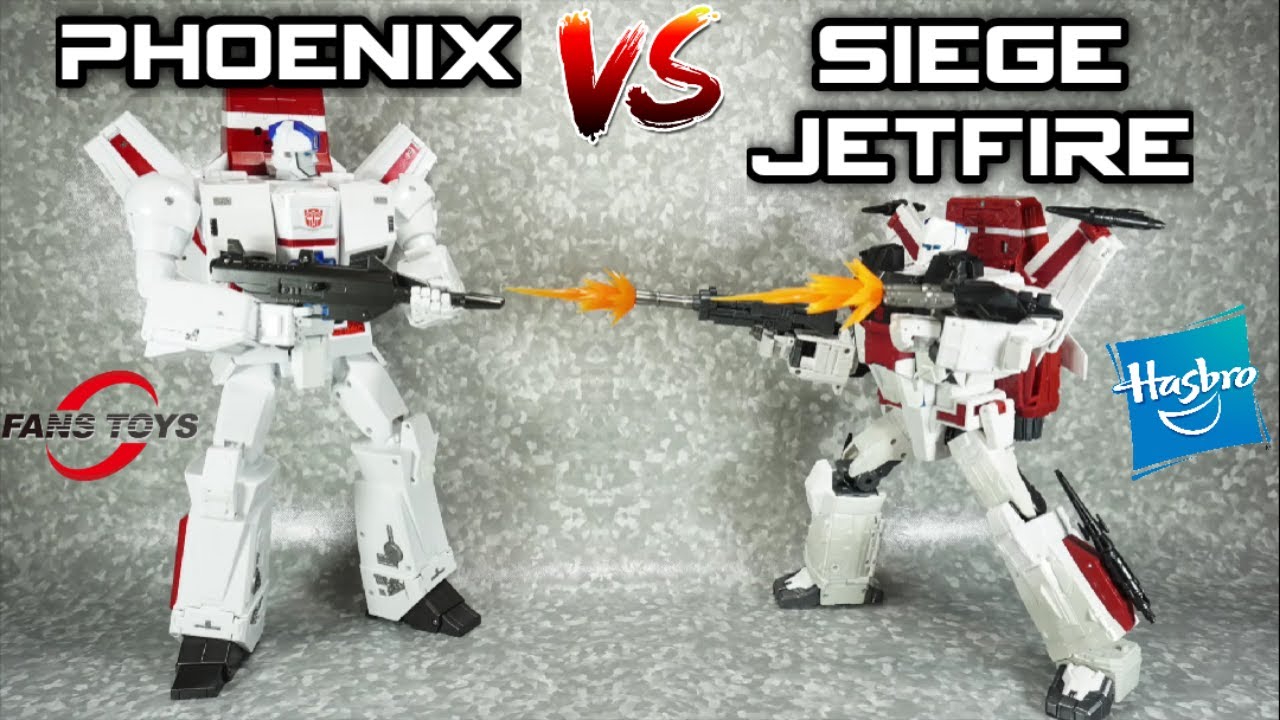 Сравнение: FansToys FT-10 Phoenix против Hasbro Transformers Siege Jetfire