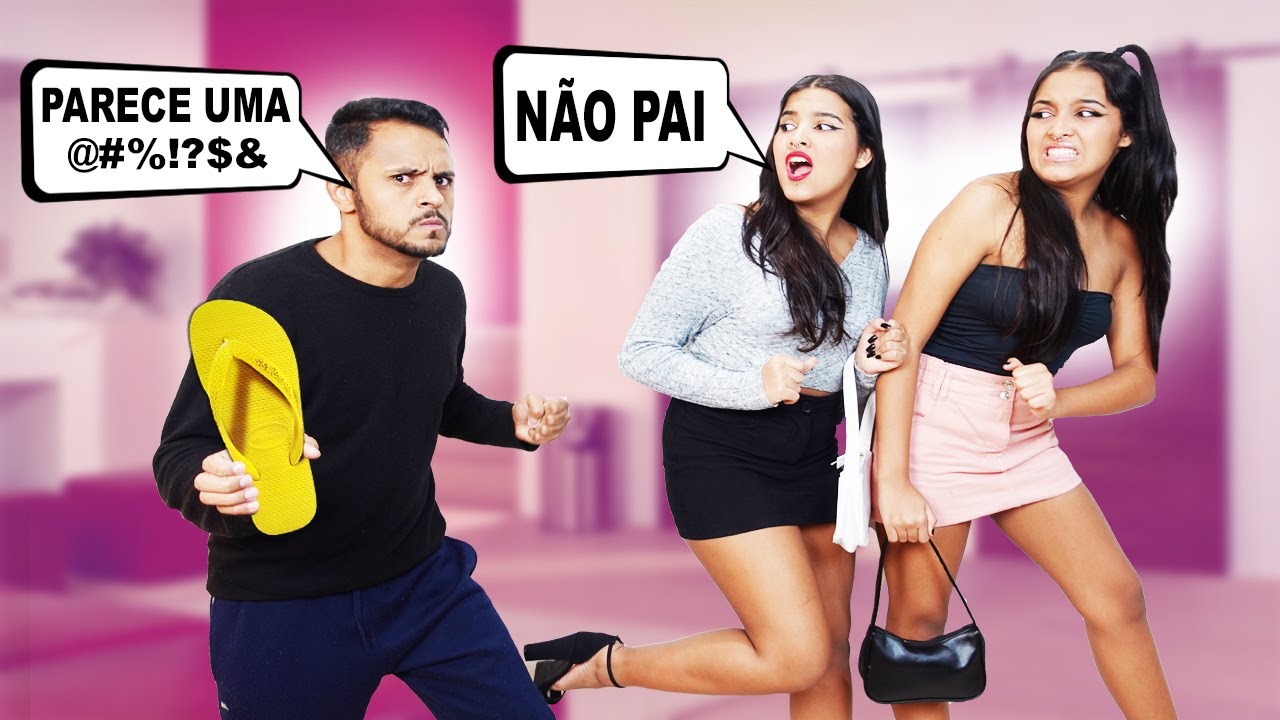 ELE NOS PROIBIU DE IR PARA UMA FESTA COM ESSA ROUPA! DIÁRIO DAS GÊMEAS