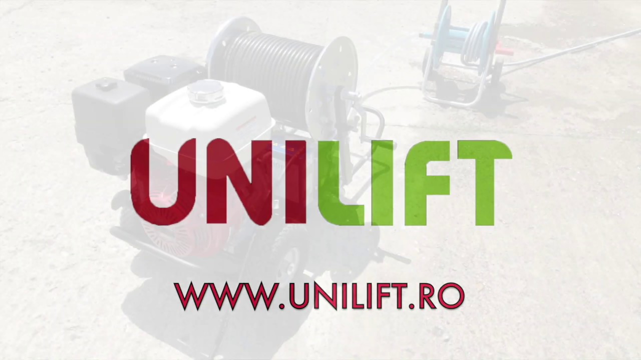 RIONED HD 30 KIT mobil pentru desfundat canalizari