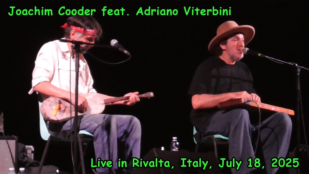 Joachim Cooder feat. Adriano Viterbini - Live in Rivalta, Italy, July 18, 2025