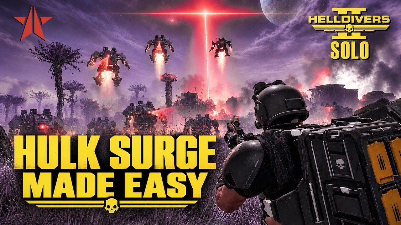 Helldivers 2 &ndash; This Build Makes Solo Hulk Surge Look Easy | Deathless | Full Clear | Super Helldive