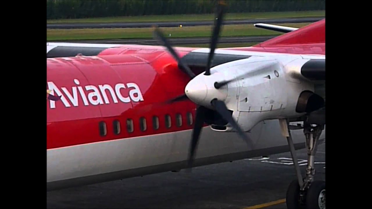 Avianca Fokker 50 - Aeropuerto La Nubia