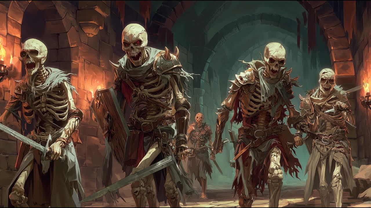 Donjons & Dragons – La chanson des Squelettes et des Zombies