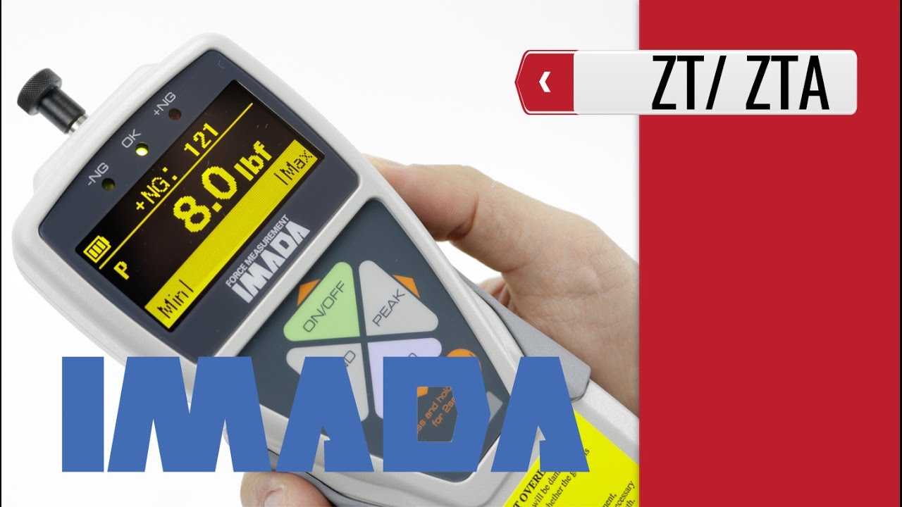 IMADA ZT Digital Force Gauge (product video presentation)