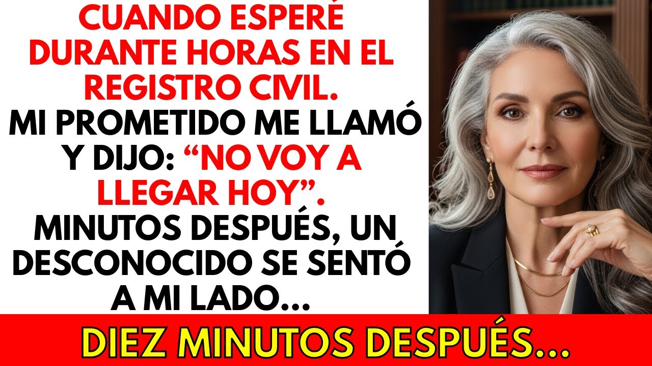 Mi prometido me abandonó en el registro civil — 10 minutos después, ya era la esposa de otro hombre