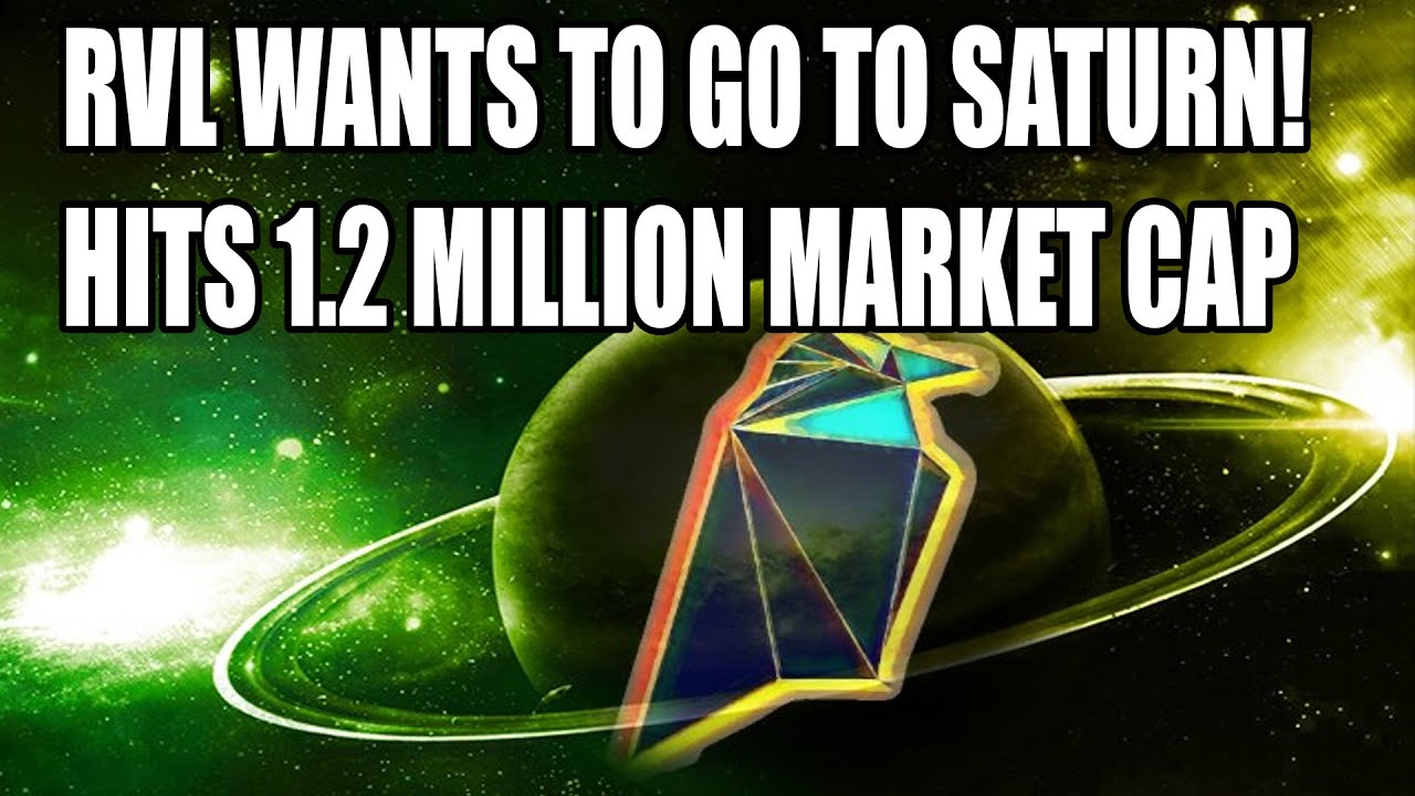 Ravencoin Lite Wants to go to Saturn Not The Moon! RVL Hit 1.2 Million Market Cap