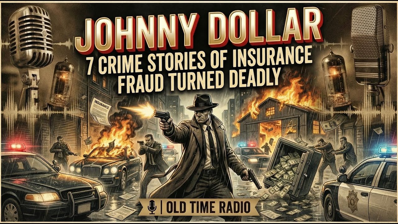 Johnny Dollar: 7 Crime Stories of Insurance Fraud Turned Deadly | Old Time Radio